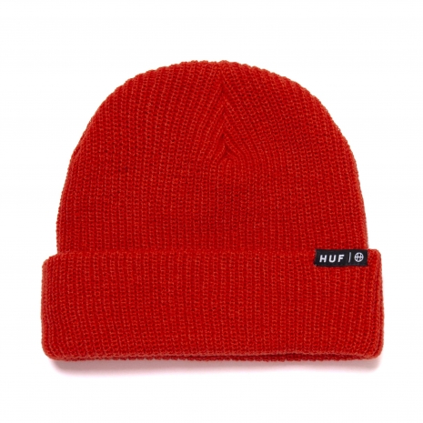 HUF Essentials Usual Beanie Poppy 