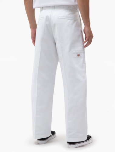 DICKIES Double Knee Work Pant White 