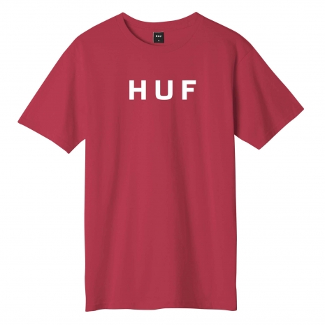 huf red shirt